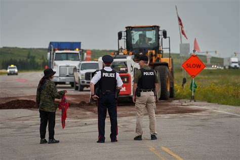 Blockade dismantled at Winnipeg landfill