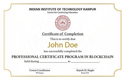 Blockchain Training Course in New Delhi [With IIT Kanpur]