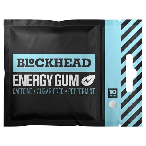 Blockhead Energy Gum Peppermint - Random Reviews - YouTube