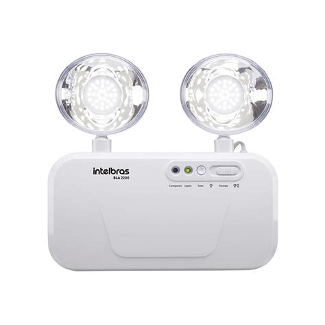 Bloco de iluminação de emergência 2200 lumens Intelbras