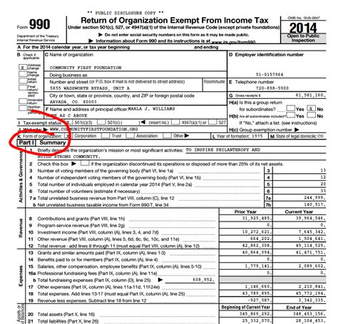 Blog 1 Tips on How to Read Form 990
