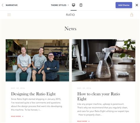 Blog Design Inspiration 20 Ecommerce Blog Page Examples Oberlo