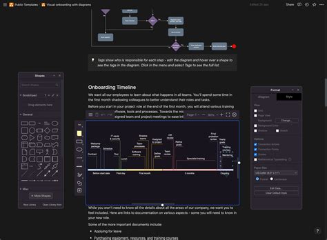 Blog Include diagrams in Notion templates with the draw.io extension