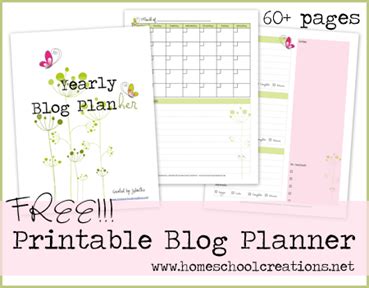 Blog Planner Printables Organize Your Blog Planning