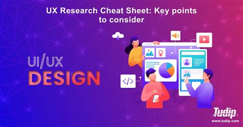 Blog UX Research Cheat Sheet Key points to consider Tudip
