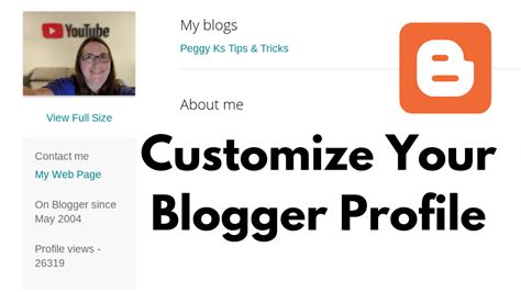 Blogger: User Profile: admin. 