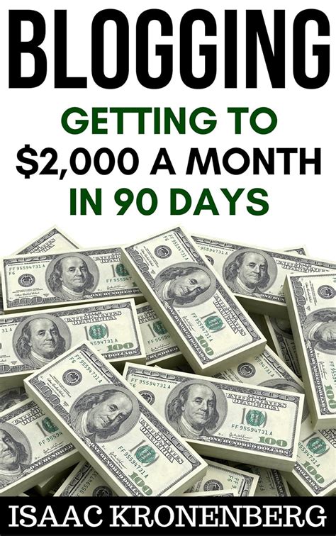 Read Online Blogging Getting To 2000 A Month In 90 Days Blogging For Profit By Isaac Kronenberg