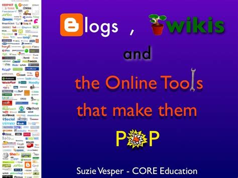 Blogs, Wikis And Web 2.0 tools in Education