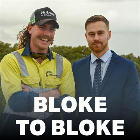 Bloke to bloke. Sep 5, 2022 · Bloke to Bloke. Mental health is one of the world’s most significant issues, often neglected by today’s society. Bloke to Bloke aims to break the ice, shining a light … 