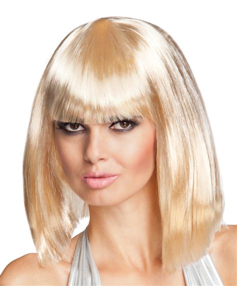 Blonde Perücke mit Pony: Für einen atemberaubenden, glamourösen Look