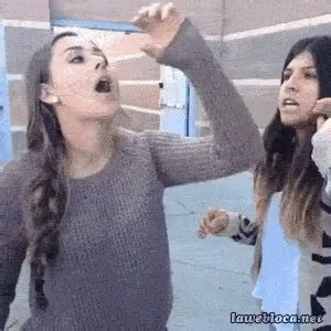 Blonde gagging on dick. com #bigtits Horny blonde with perky tits goes all out on a massive throbbi...