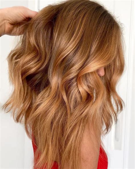 Blonde to caramel color hair. People with bleached blonde hair can darken their locks by gradually dying hair darker using a hair coloring product. This can be done at home with home hair dye or by visiting a p... 