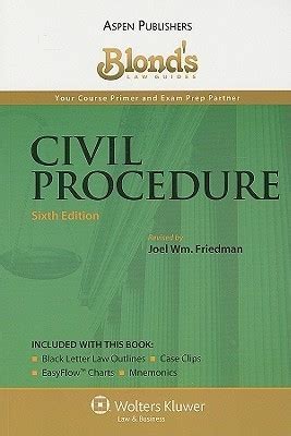 Blonds law guides civil procedure sixth edition 6th sixth edition 2009. - Astronomy activity and laboratory manual answers.