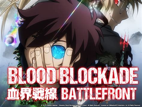 Blood Blockade Battlefront Prime Video.