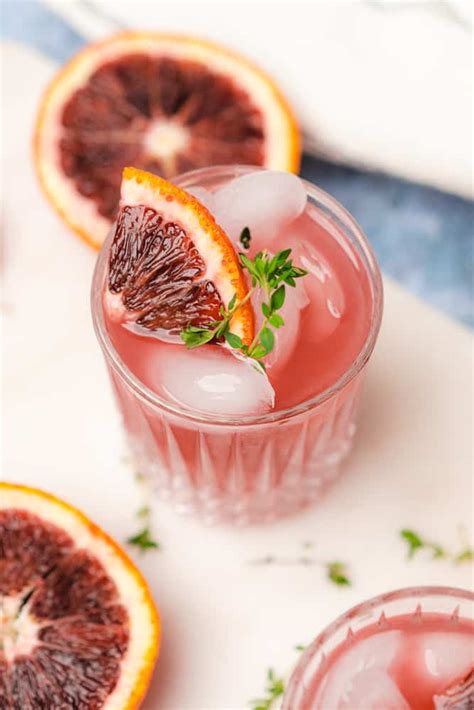 Blood Orange Gin Cocktail Recipe — A Full Living