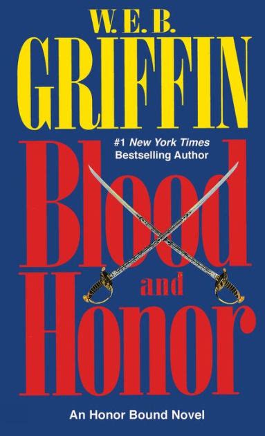 Blood and Honor Mass Market Paperback Book W. E. B. Griffin …