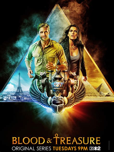 Blood & Treasure - watch online: streaming, buy or rent . Currently you are able to watch "Blood & Treasure" streaming on Paramount+ Amazon Channel or buy it as download on Apple TV, Amazon Video, Vudu, Google Play Movies, Microsoft Store. Newest Episodes . S2 E13 - Showdown in Hong Kong.. 
