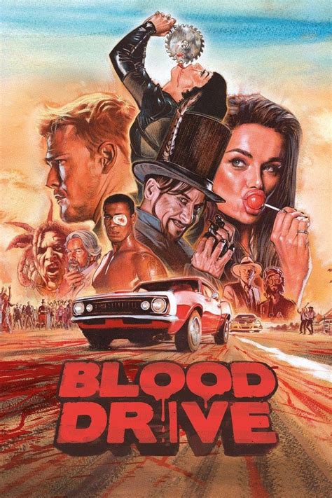 Blood drive tv. Tartalomjegyzék. Blood Drive. 2017. június 14. – 2017. szeptember 6. A Blood Drive 2017-es amerikai televíziós sorozat, amelyet James Roland alkotott. A sorozatot Fokvárosban forgatták. Egy évad készült belőle. 