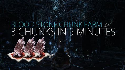Farming Blood Stone Chunks: analysis! Dear hunters, I've decided to t