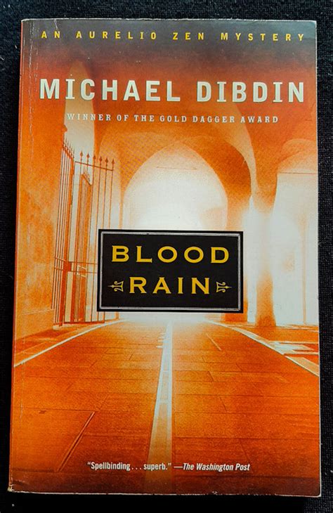 Read Online Blood Rain Aurelio Zen 7 By Michael Dibdin