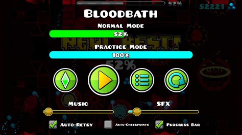 Bloodbath progress Geometry Dash Amino