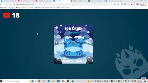 Blooket ice crab. This community is for BLOOKET users. Spamming will not be tolerated. Posts that are not Blooket related will be warned and then banned and no inappropriate language is tolerated. ———————————————————Make sure its family friendly. All links to games will be removed after an hour, as the code will be invalid. 