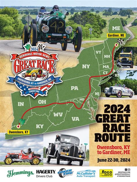 Bloomfield Cruisers to Participate in the 2024 Great Race