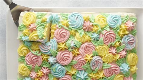 Blooming Spring Flower Cake Recipe - BettyCrocker.com