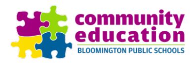 Bloomington Baby Beginnings - Bloomington Community Education