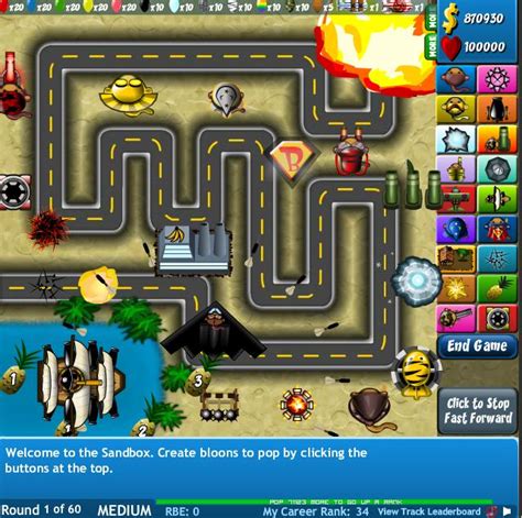 Bloons Tower Defense is a popular tower defense game where players strategically place towers to defend against waves of bloons (balloons). In this game, players can choose …. 