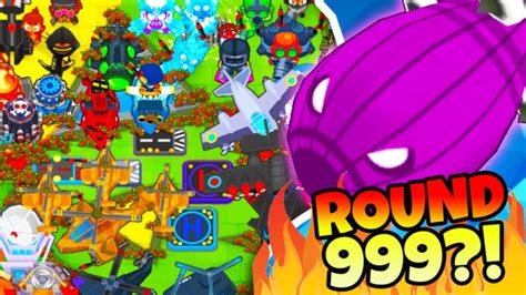 Round 94 is a round in Bloons TD 6. It is the seventh-to-last round in Impoppable Difficulty and CHIMPS. It is characterized by a group of densely packed BFBs and a slightly less dense group of many ZOMGs. 25 BFBs and 6 ZOMGs will start moving in at around the same time, albeit at different speeds due to their differing movement speeds. The ZOMGs enter at a very tiny delay, only 1.6s since the ... . 