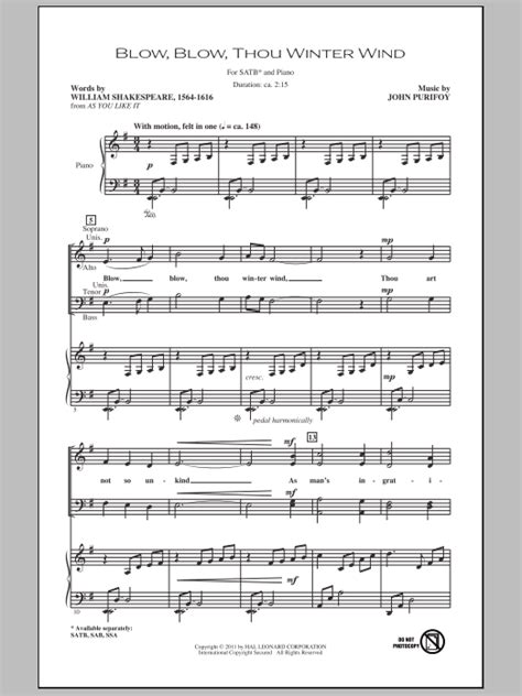 Blow blow thou winter wind satb. - Ipod touch user guide for ios 421.