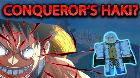 Blox fruits conqueror haki. Conqueror's Haki allows people to impose their willpower on others, knocking them out in the process. It can also be used to make animals submit to the user and tame others freely, making it quite ... 