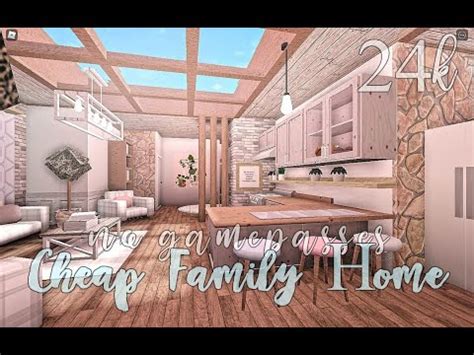 Bloxburg: Cheap Family Home No Gamepasses 24k