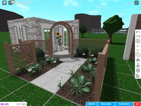 Supermarket (Can be aesthetic if you want but it must look fancy like a real supermarket) Gym (You can make your gym aesthetic, fancy, or normal like a real gym) Lemonade Stand (Lemonade must cost $1 - $5) Flower Store (You should sell flowers available in Bloxburg like wild flowers, daisies, tulips, etc. and your flower shop can be …. Bloxburg front yard ideas aesthetic