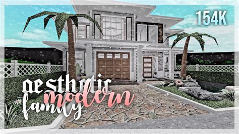 ༉‧₊˚ Open me!༉‧₊˚ ~Hey everyone! This is a remake of my most currently most popular build: aesthetic modern family home 94k, except it's a mansion instead. A...