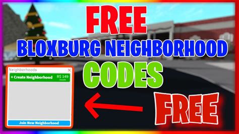 neighborhood code. join my bloxburg neighborhood! username/code: jaylynsfun -feel free to roleplay, build, work, etc -you can cause chaos as long as you're not excessively rude or being racist or homophobic -i usually have the weather set to clear and the time set to midday -also feel free to share and play with friends!! 12.. 