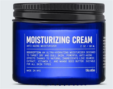 Blu atlas face moisturizer. This luxurious body wash is formulated with green tea, sugar cane, and aloe vera to cleanse pores and moisturize skin. Body Wash. Price reflects subscription discount. Buy at Blu Atlas$18. Give ... 