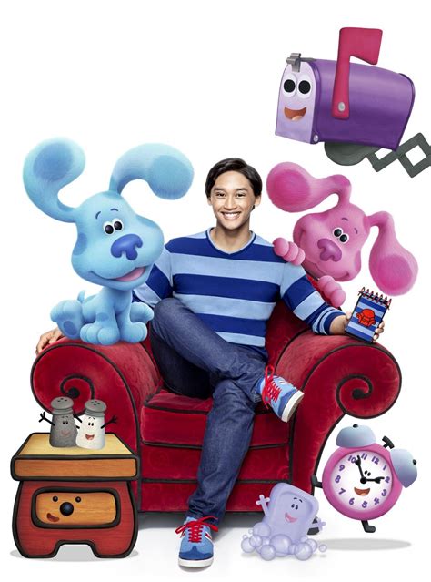 Blue's clues and you characters. Characters /. Blue's Clues: Neighborhood. The rural Toontown where our protagonists live, have fun, socialize, and look for help when they need it. Full of userful living objects, funny talking animals, and humans beings, both animated and in live action. 