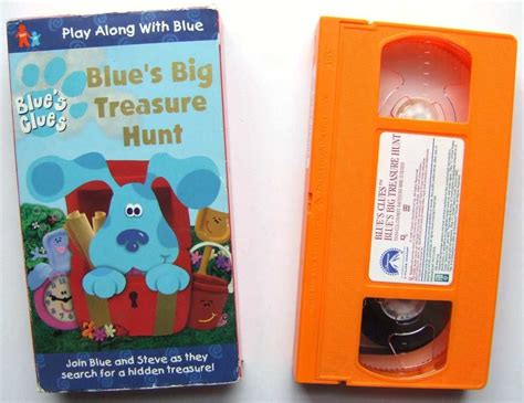 Blue’s Clues Blue's Big Treasure Hunt VHS 1999 Nick Jr Steve Nickelodeon Cartoon Pre-Owned 9 product ratings $12.99 Top Rated Plus or Best Offer mr.gooders (1,519) 100% ….