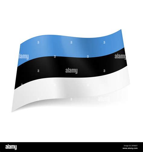 Blue, White, and Black Horizontal Striped Flags - Flag Image …