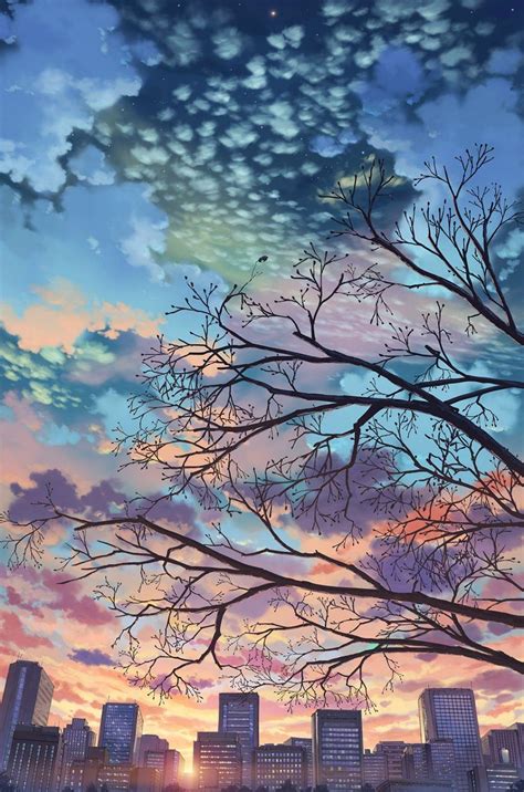 Blue Anime Aesthetic Ios 14 Anime Wallpaper HD