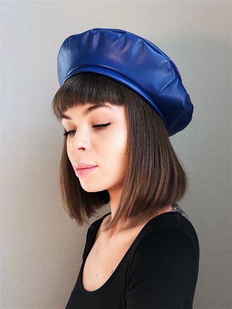 Blue Beret - Etsy