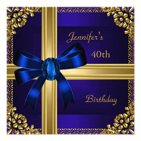 Blue Birthday Invitations Invitation Design Blog