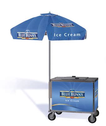 Blue Bunny Ice Cream Cart