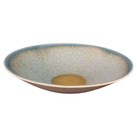 Blue Ceramic Bowl - 624 For Sale on 1stDibs