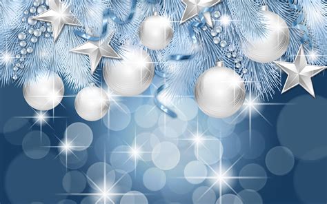 Blue Christmas Photoshop Background