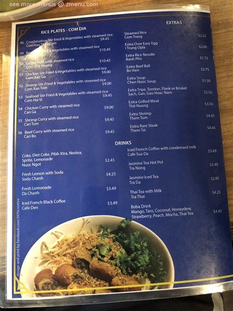 Blue Ginger Pho at Tehachapi, California - Reviews, Menus