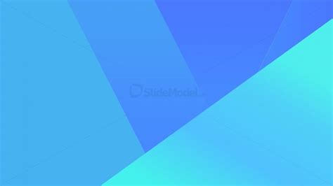 Blue Gradient Background Template SlideModel