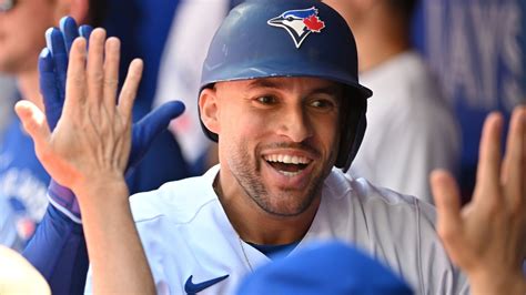 Blue Jays OF Springer reaches 2nd place on career list with 55th leadoff home run